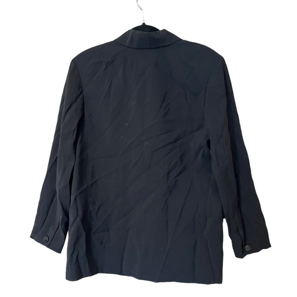 Madewell The Relaxed Blazer in Softdrape in Black (S) - Picture 6 of 12